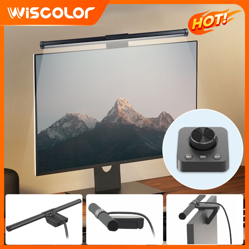 Desk Setup In Office - شريط إضاءة RGB لتزيين الشاشة، أضواء