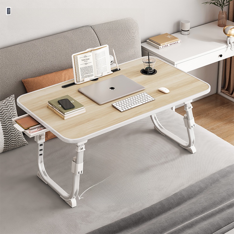 Desk Setup Organizer - طاولة سرير قابلة للرفع للكمبيوتر المحمول
