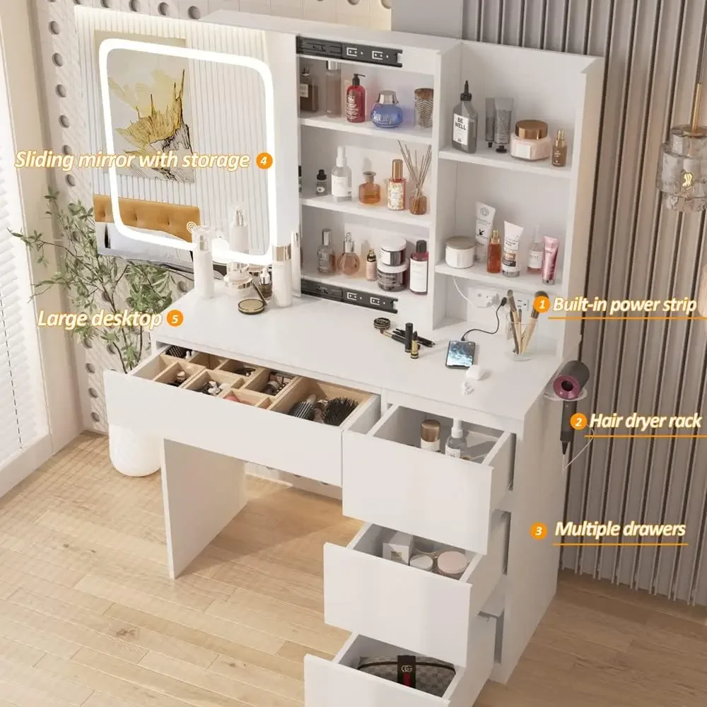 Desk Setup Charging Station - طاولة تجميل مع محطة شحن، مجموعة