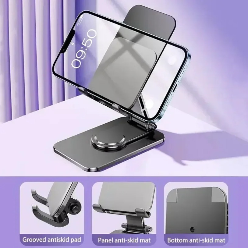 يونيفرسال ميتال 360 °   حامل ه - مراجعة Desk Setup Table وسعره