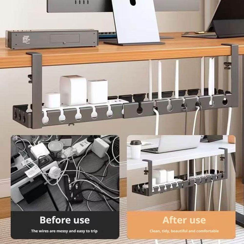 قابلة للتمديد تحت إدارة الكابل - مراجعة Desk Setup Organizer وسعره