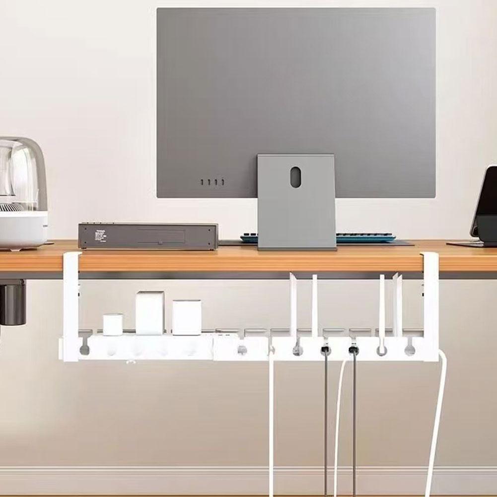 قابلة للتمديد تحت إدارة الكابل - مراجعة Desk Setup Organizer وسعره