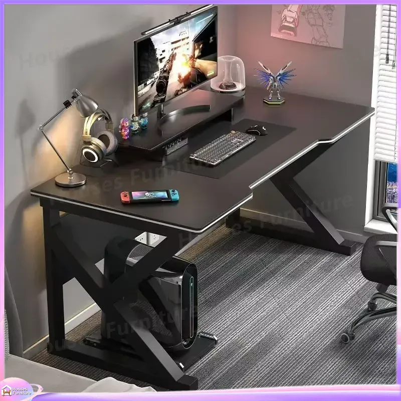 طاولة ألعاب معدنية سوداء من MD - مراجعة Desk Setup In Office وسعره