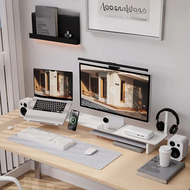 ‌ حامل شاشة ZORKMOU Z3 قابل لل - مراجعة Desk Setup Organizer وسعره