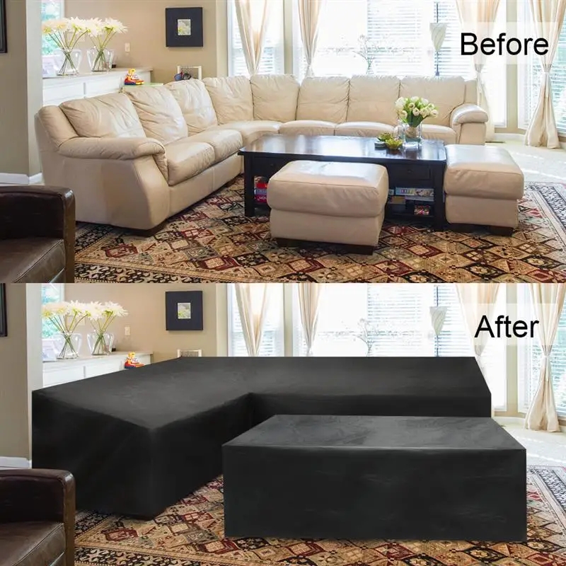 غطاء أثاث خارجي على شكل حرف V  - مراجعة Desk Setup Design وسعره