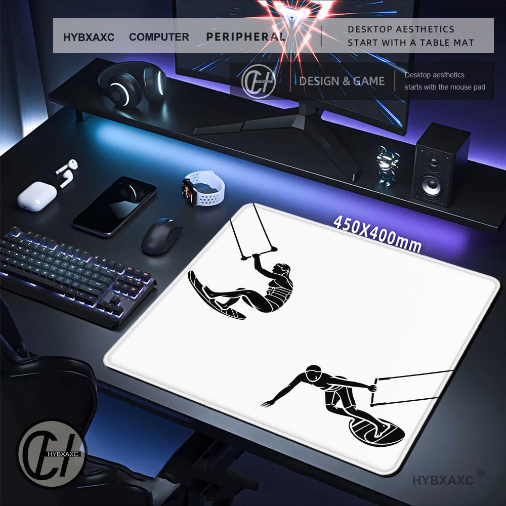 HYBXAXC لوحة ماوس بتصميم فن ال - مراجعة Desk Setup For Work وسعره