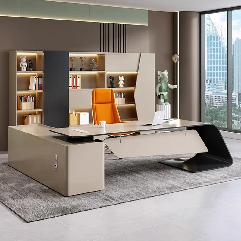 طاولة مكتب حديثة للطلاب، طاولة - مراجعة Desk Setup For Work وسعره