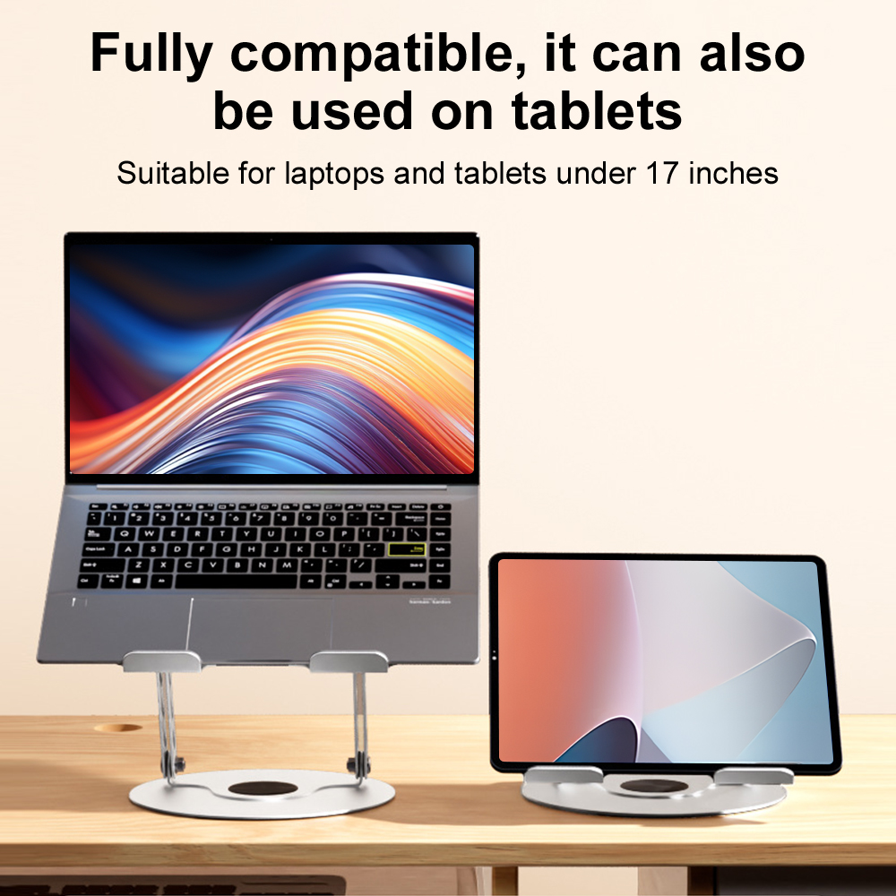 360 °   حامل كمبيوتر محمول دوا - مراجعة Desk Setup Game وسعره