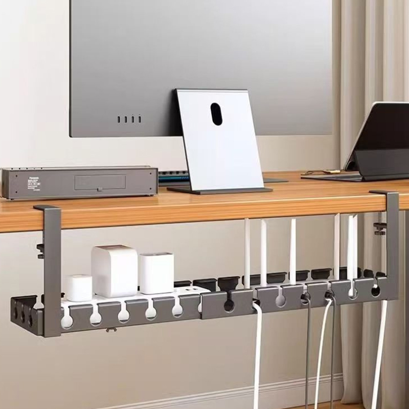 منظم الكابلات تحت الطاولة بدون - مراجعة Desk Setup Organizer وسعره