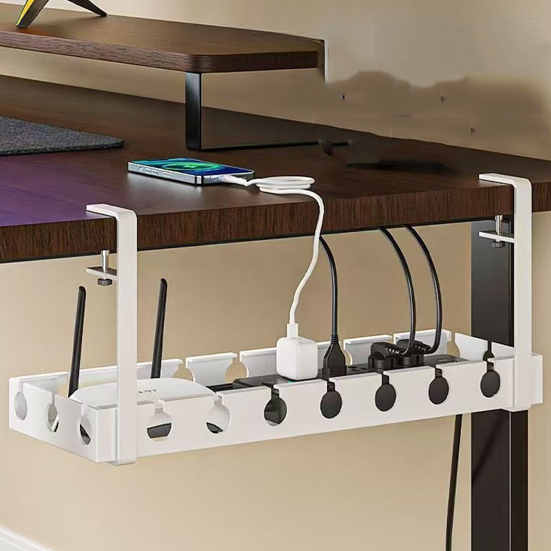منظم الكابلات تحت الطاولة بدون - مراجعة Desk Setup Organizer وسعره