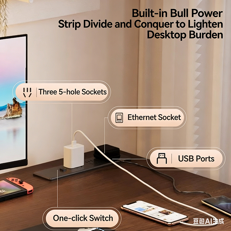 مكتب كهربائي حديث قابل للتعديل - مراجعة Desk Setup In Office وسعره