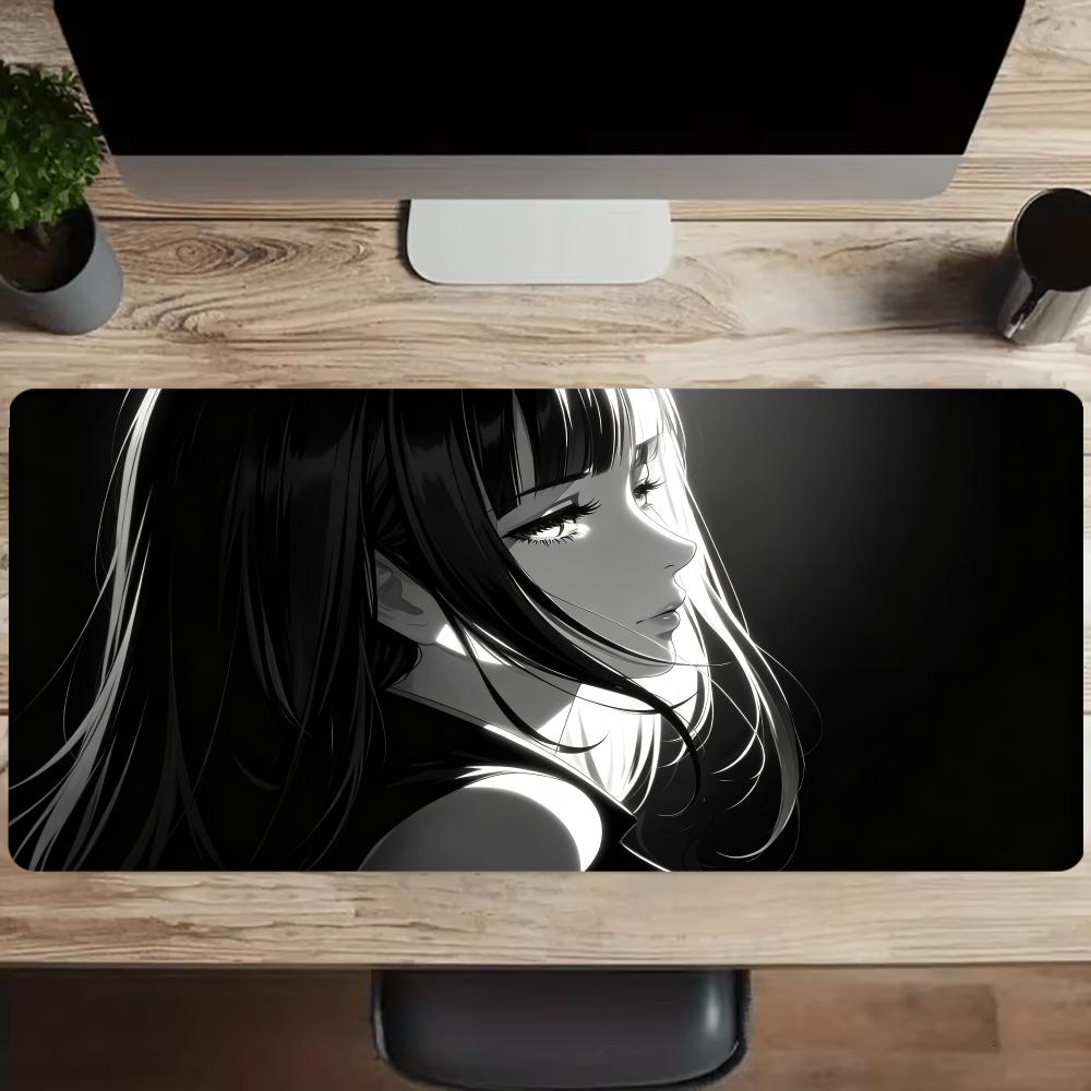 لوحة ماوس كبيرة بتصميم فتاة أن - مراجعة Desk Setup For Work وسعره