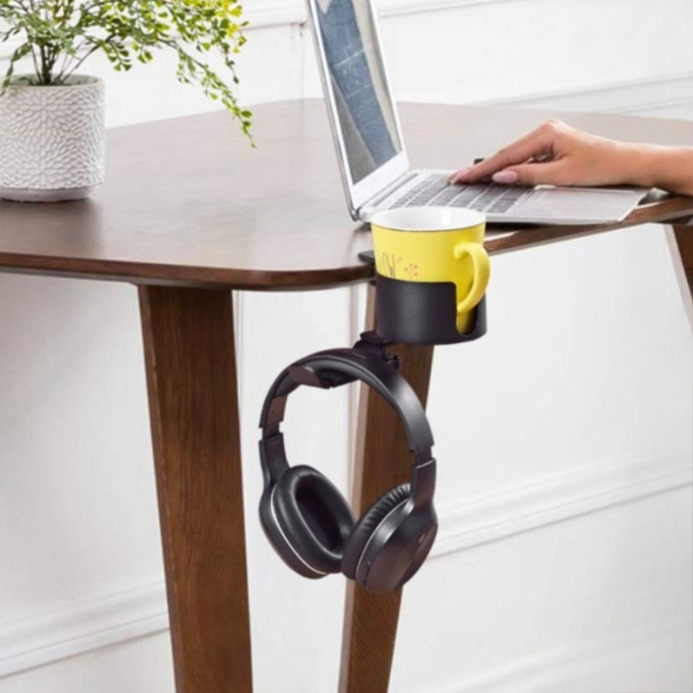 360 °   حامل سماعات رأس دوار ل - مراجعة Desk Setup In Office وسعره